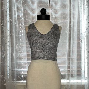 Offline by Aerie Black Grey Bra Tank Size Medium Women’s